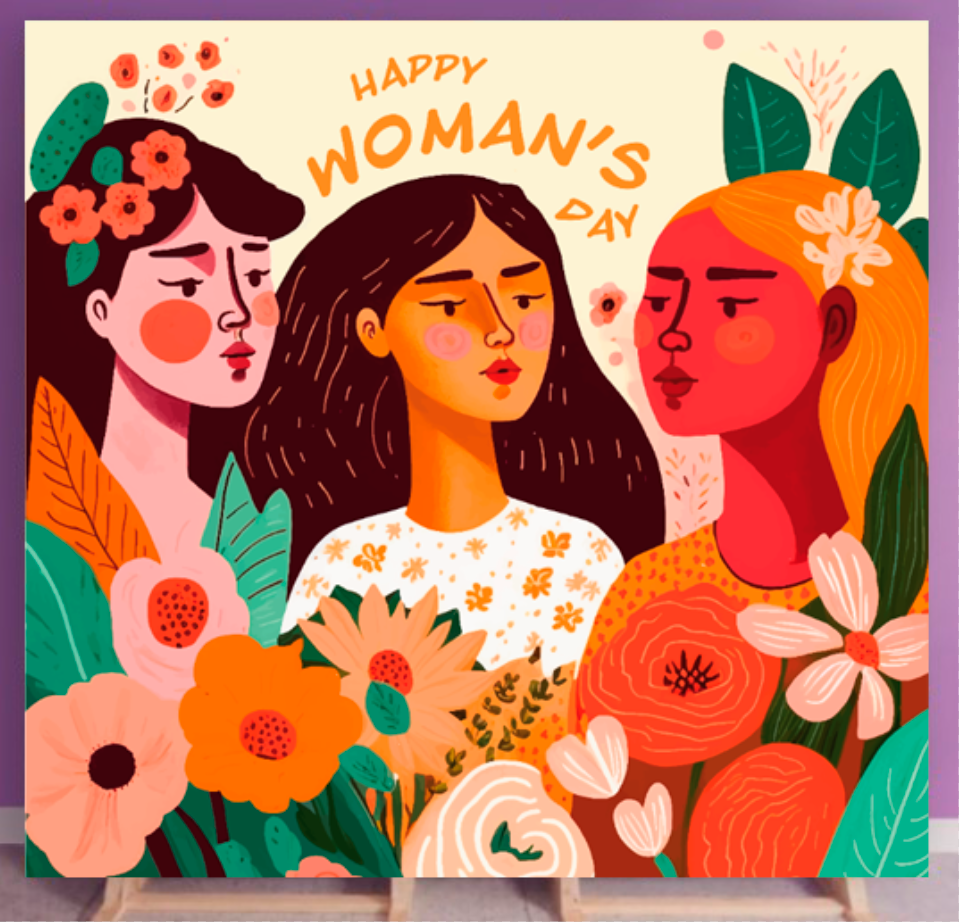 Colorful Women's Day