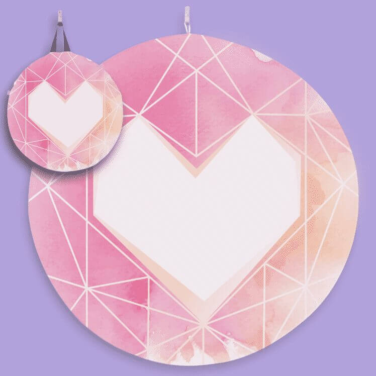 watercolor heart