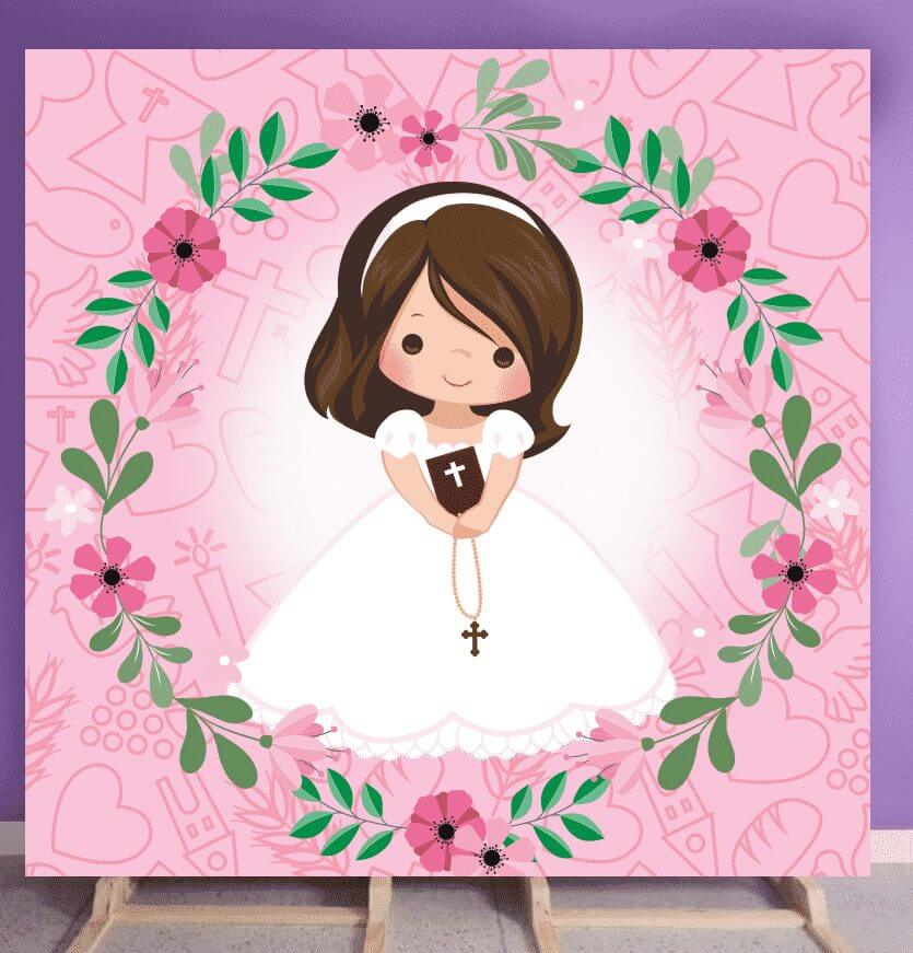 first communion girl