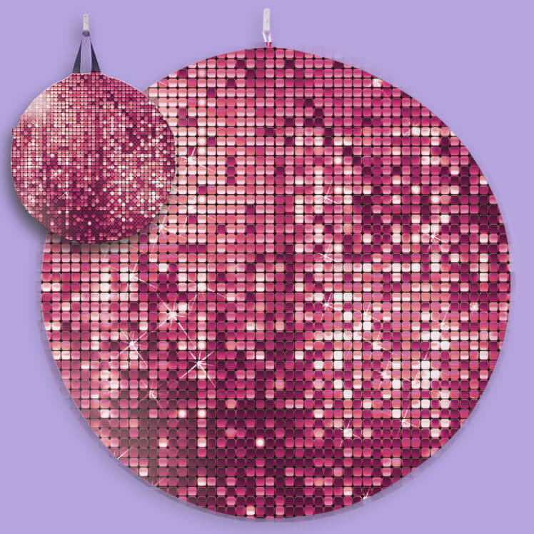 Pink sparkles