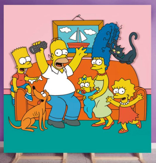 The Simpsons family