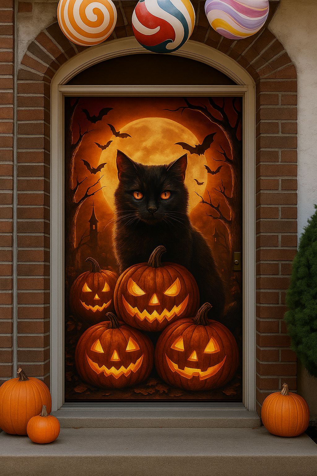 Halloween Door Cover