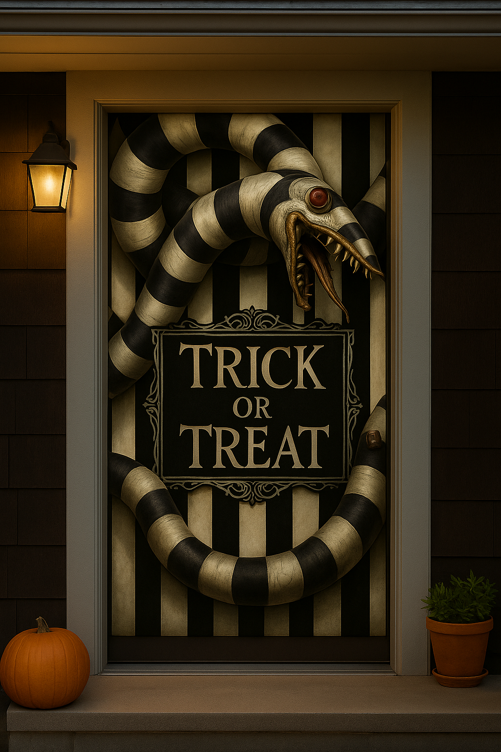 Halloween Door Cover