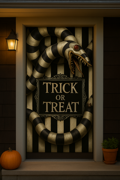 Halloween Door Cover