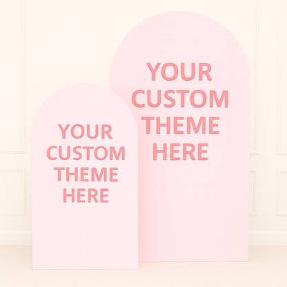 Custom arch Backdrop