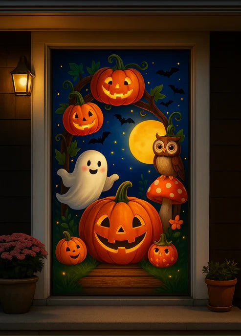 Halloween Door Cover