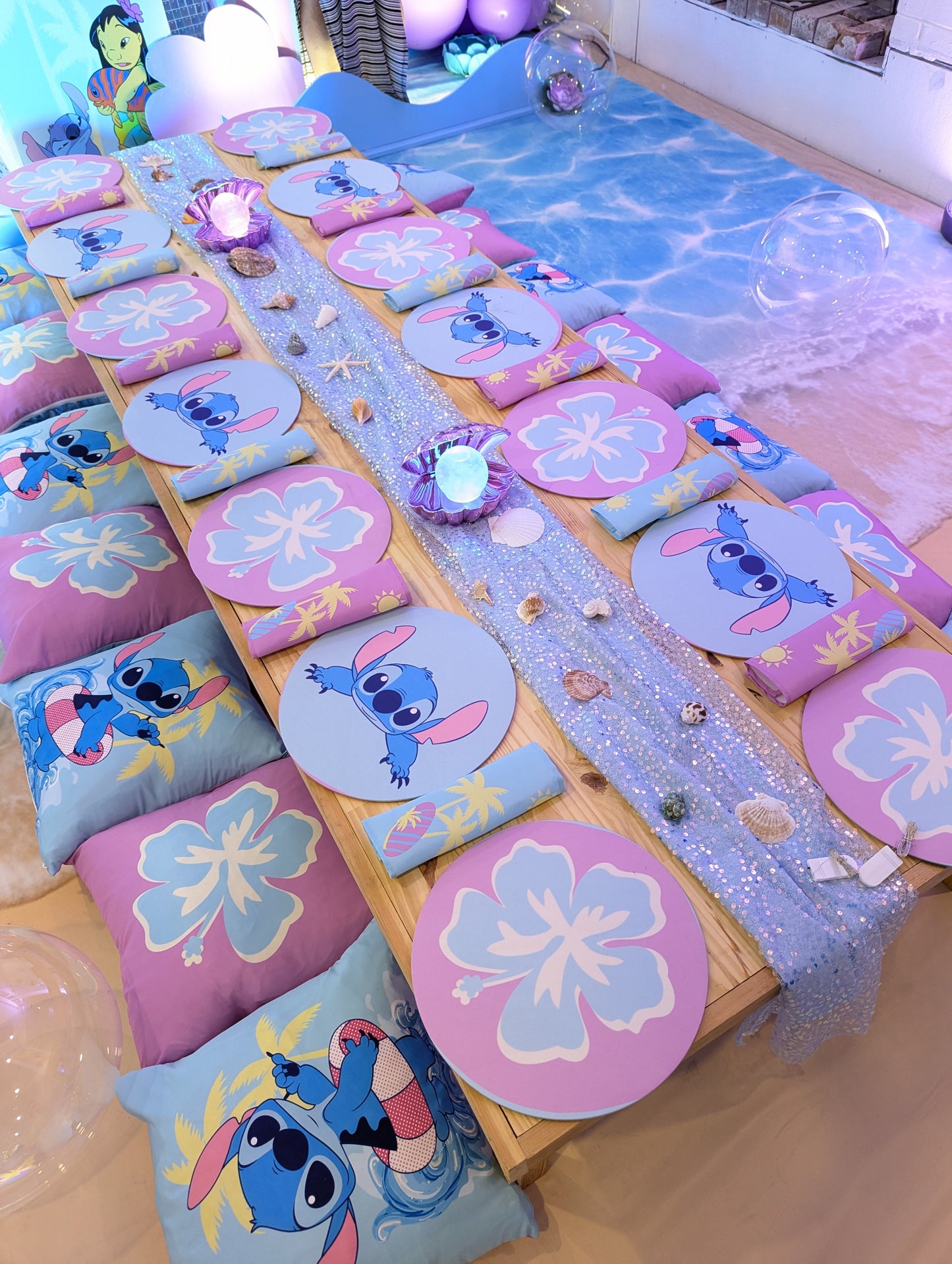 Combo Elastic placemat + napking