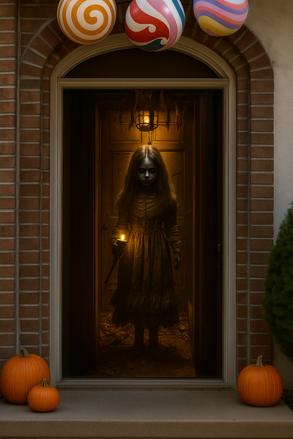 Halloween Door Cover