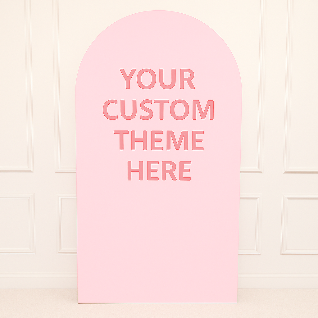 Custom arch Backdrop