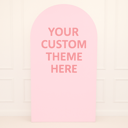 Custom arch Backdrop