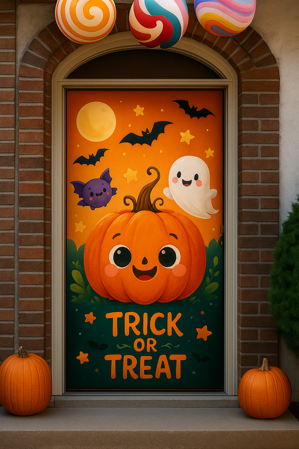 Halloween Door Cover