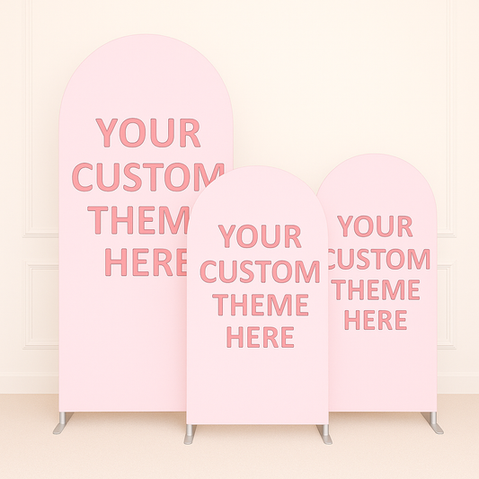 Custom arch Backdrop