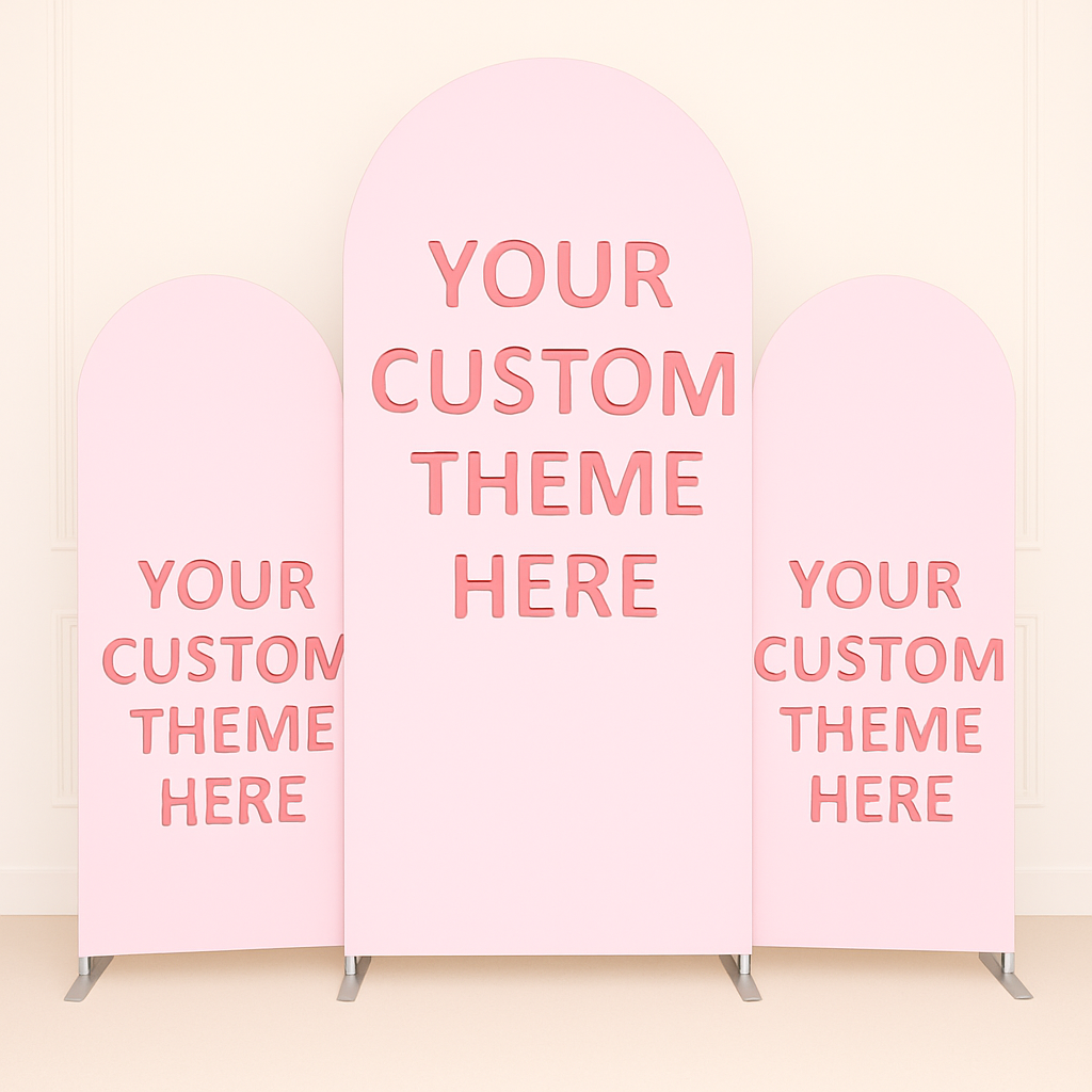Custom arch Backdrop