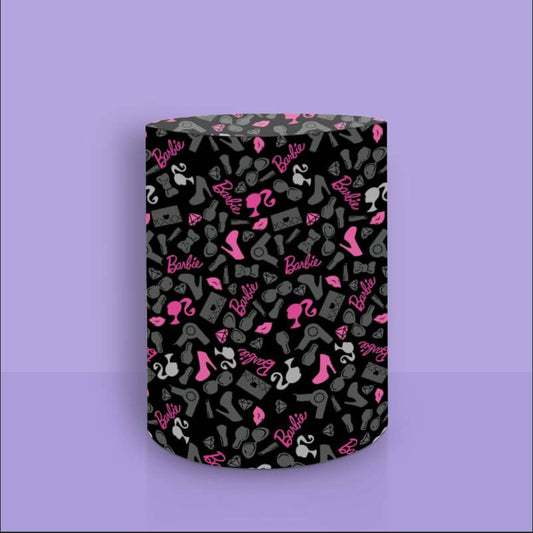 pink and black barbie