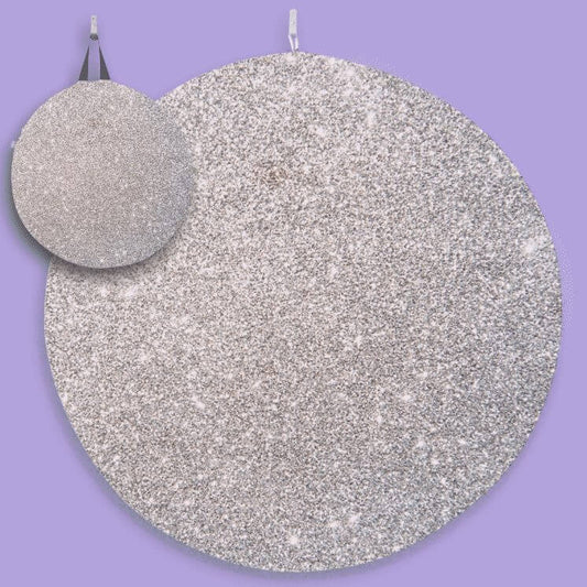 Brillo plateado