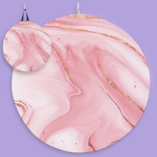 Elegante mármol rosa