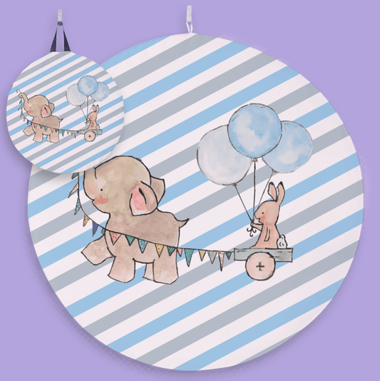 Baby shower niño elefante