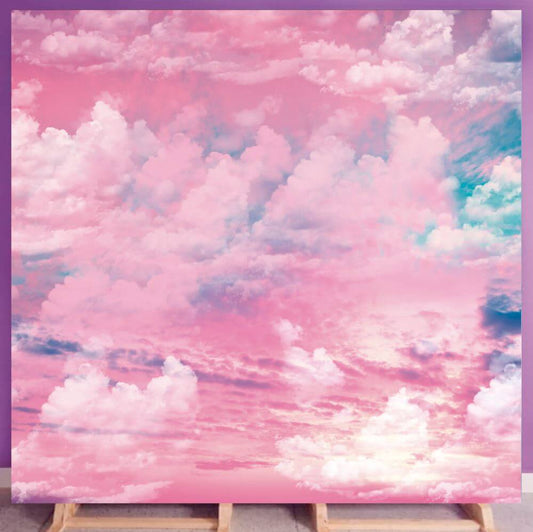 photographic pink sky