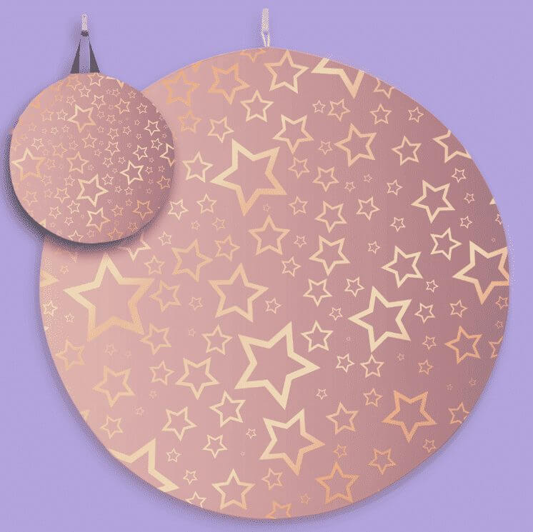 pink stars