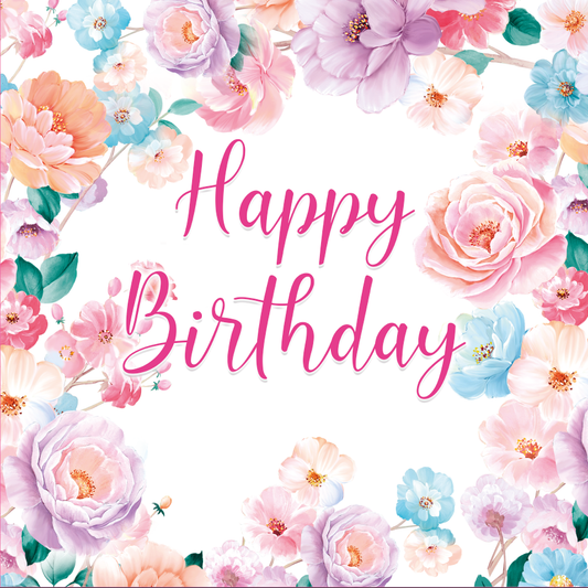 Happy Birthday Woman Roses