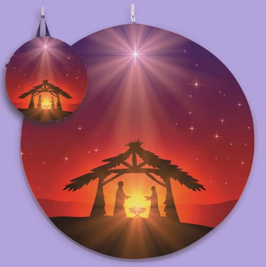 Atardecer en el pesebre