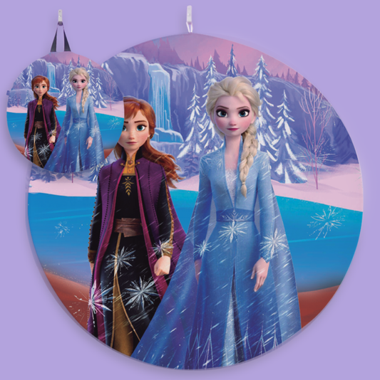 Anna y Elsa congeladas