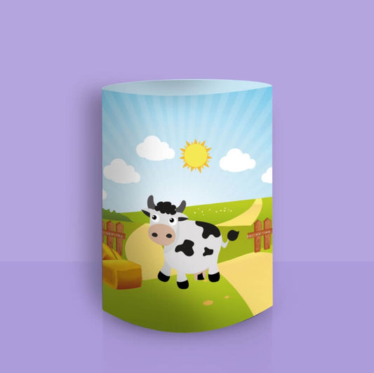 Red Farm Cow
