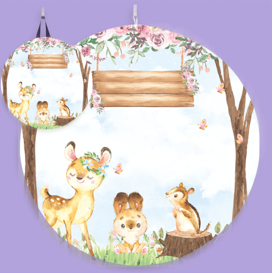 Forest Animals Sign