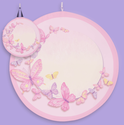 mariposas rosas