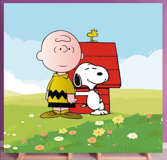 snoopy and charlie brown