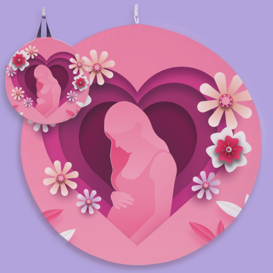 Mothers Pink Heart