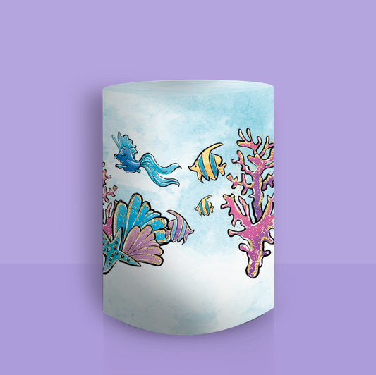 Watercolor Little Mermaid