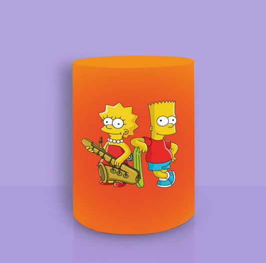 bart and lisa Simpsons
