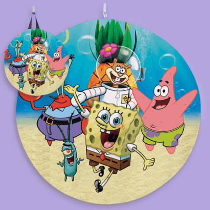 spongebob and friends