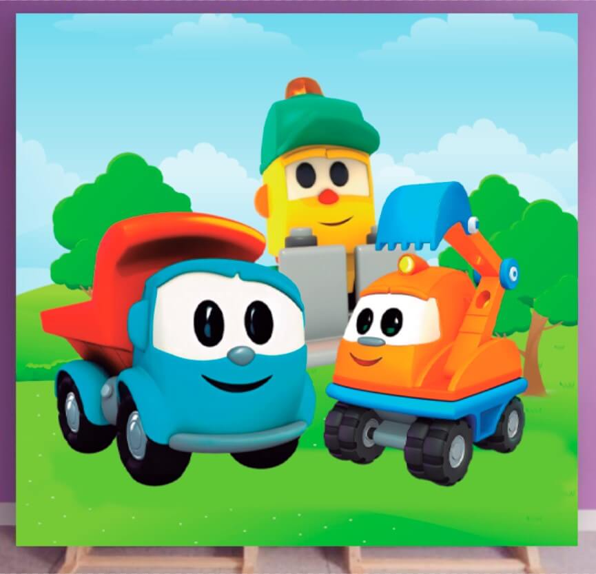 Squares Leo The Truck