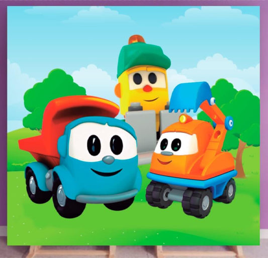 Squares Leo The Truck