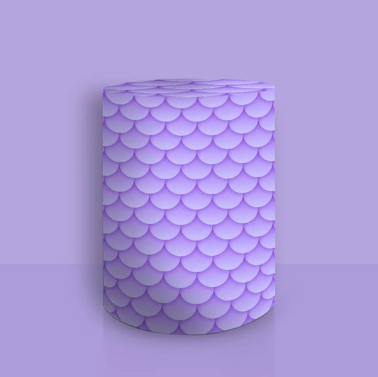 Lilac mermaid scales
