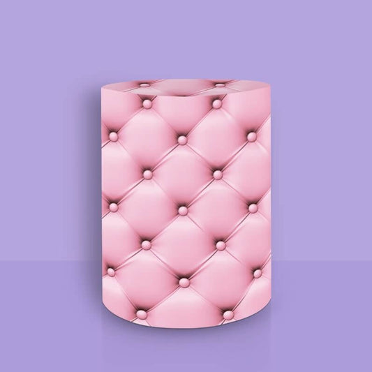 pink simulation quilted
