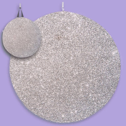 Brillo plateado