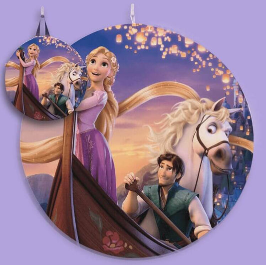 Rapunzel enredada y personas
