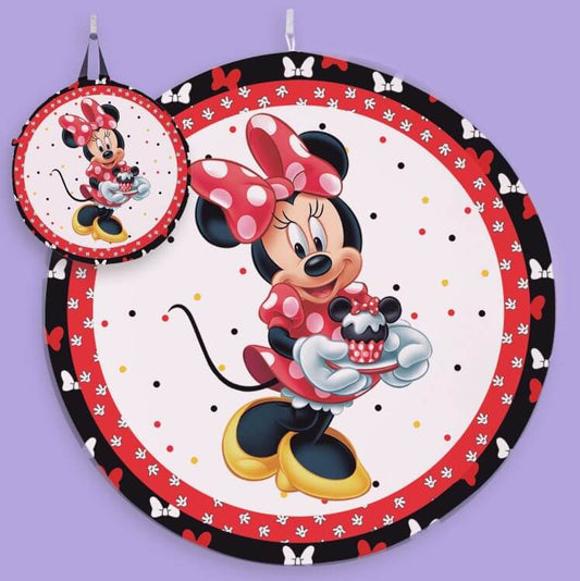 Minnie roja y negra
