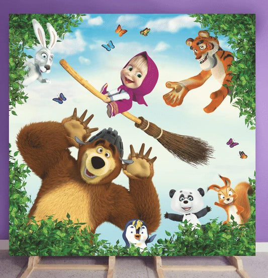 masha and the bear friends